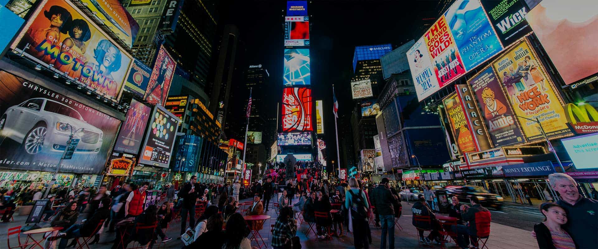 busy times square