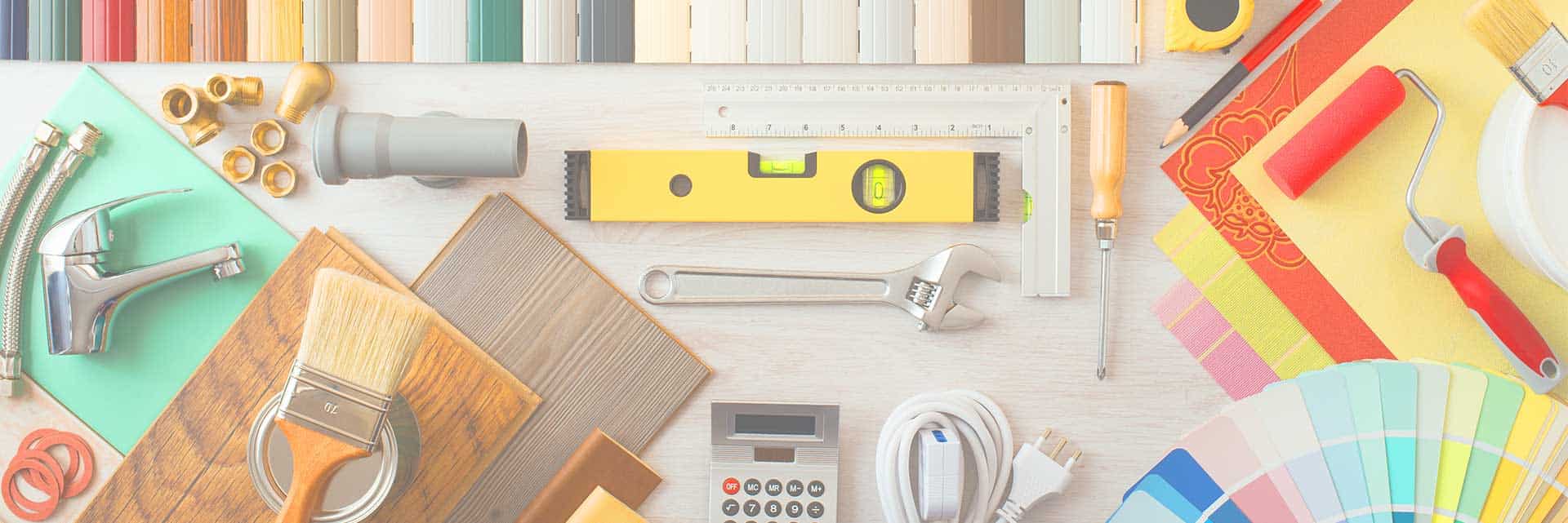 tools on a table