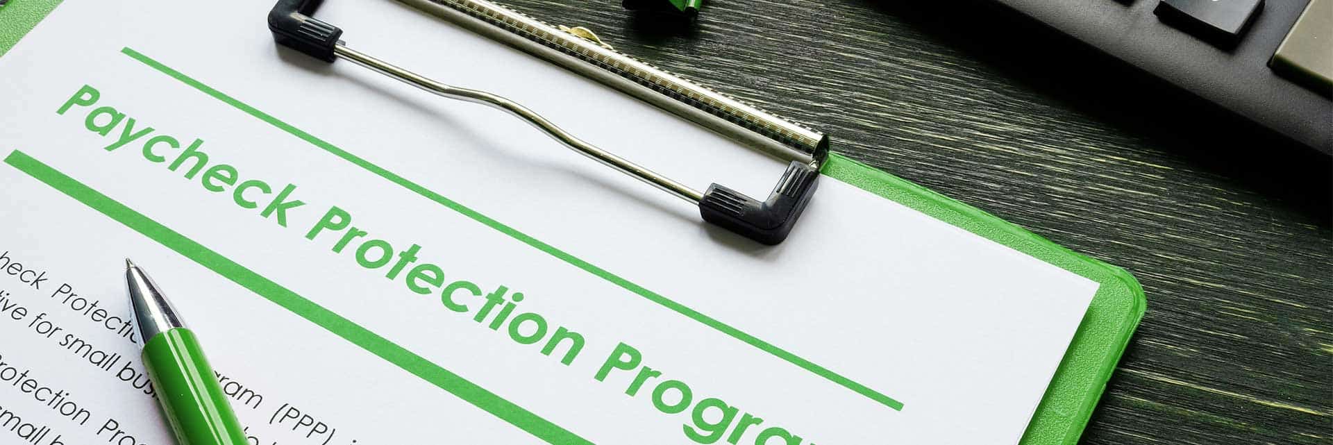 Paycheck Protection Program paperwork