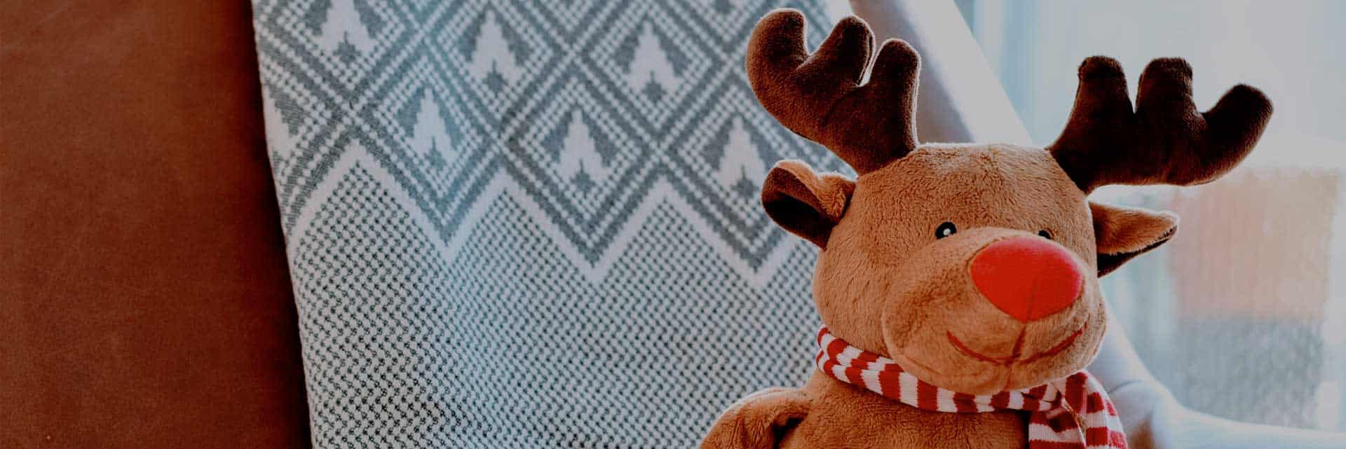 rudolph the red nosed reindeer stuffed animal
