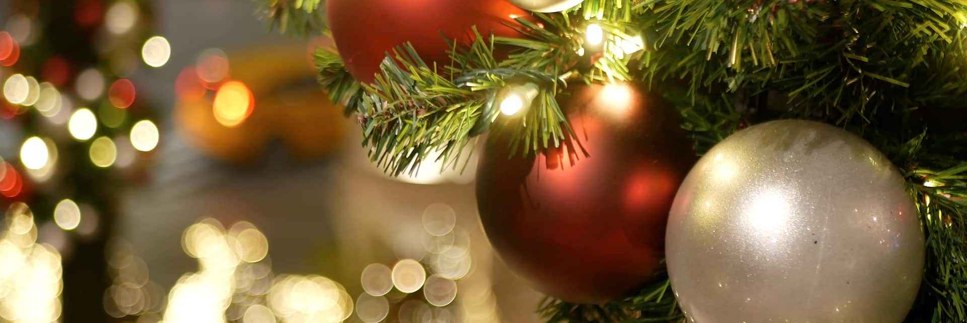 Christmas tree with ornaments