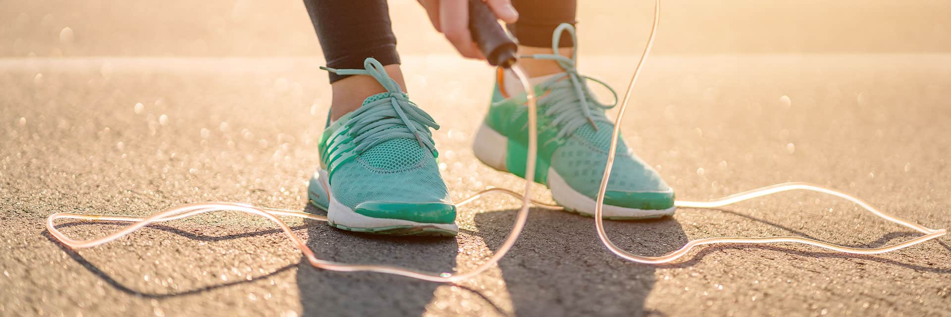 women jumping rope shoes