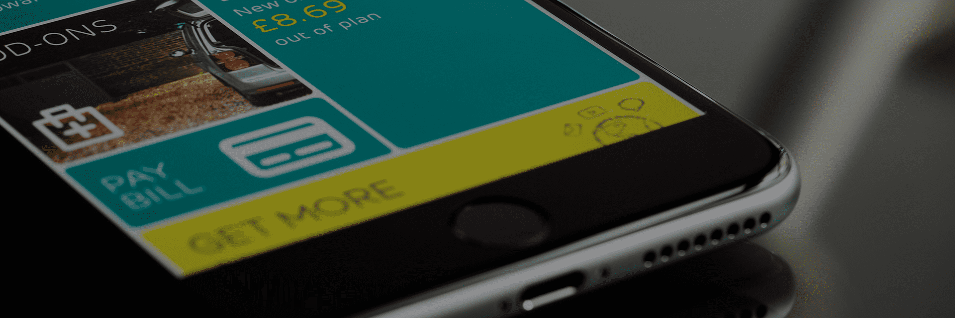 close up of smartphone